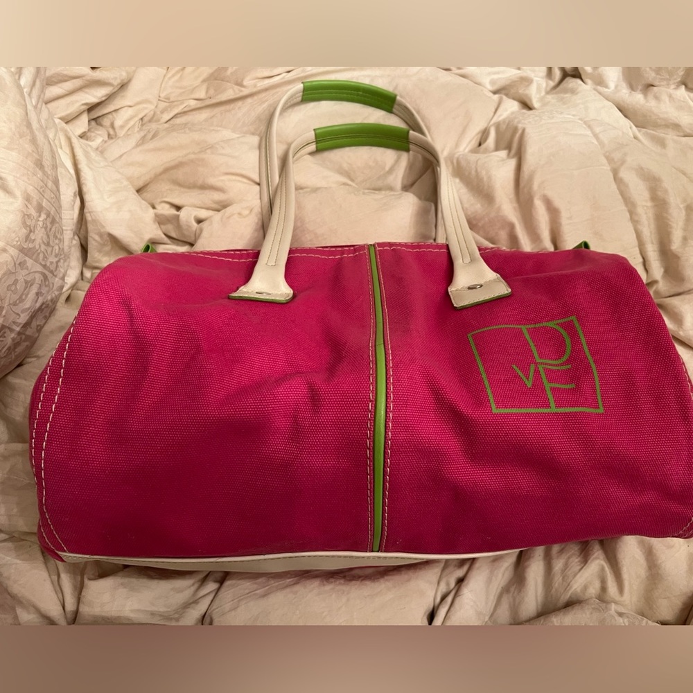 ❌SOLD OUT ❌Pink DIANE von FURSTENBERG roll duffel bag#DIANEPINK